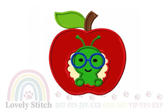 Apple Worm Applique Embroidery: A Seasonal Review