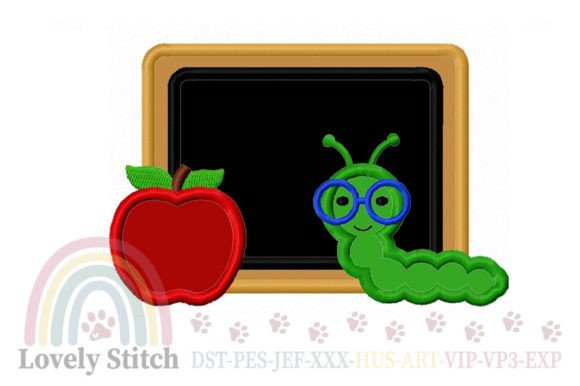 Bookworm Applique Embroidery: A Designer's Review