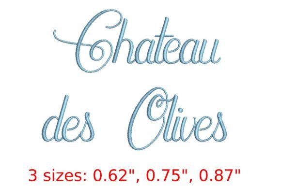 Chateau Des Olives Font: Holiday Elegance
