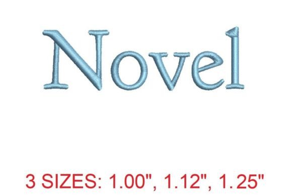 Discover the Elegance of Novel Embroidery Font
