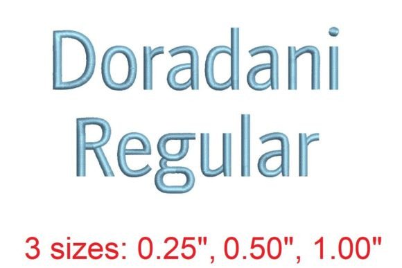 Dorandani RG Embroidery Font: A Designer Review
