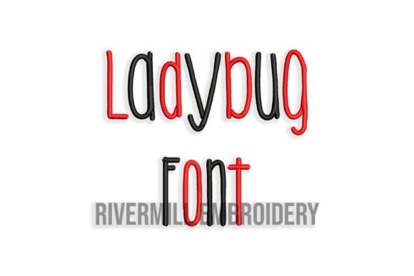Ladybug Font: A Seasonal Embroidery Design Review