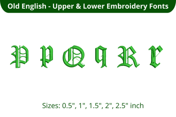 Old English Font PQR: A Designer’s Apparel Review