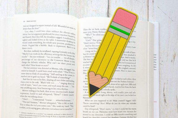 Pencil Bookmark: A Seasonal Embroidery Design Review
