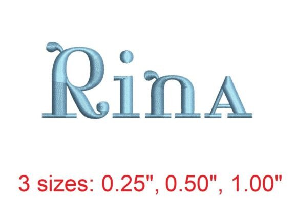 Rina Embroidery Font: A Designer’s Review