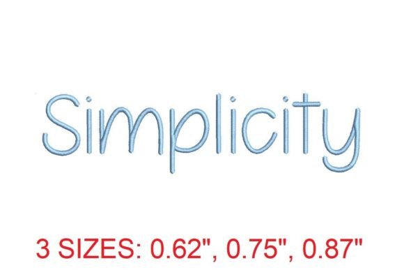 Simplicity Embroidery Font: A Seasonal Design Review